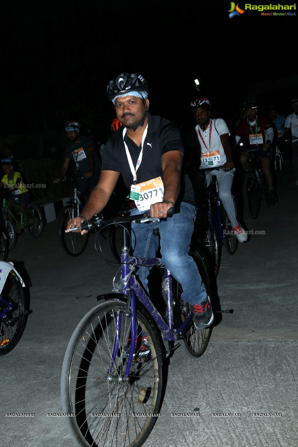 Atlanta Foundation Republic Ride 2017 at Gachibowli Stadium