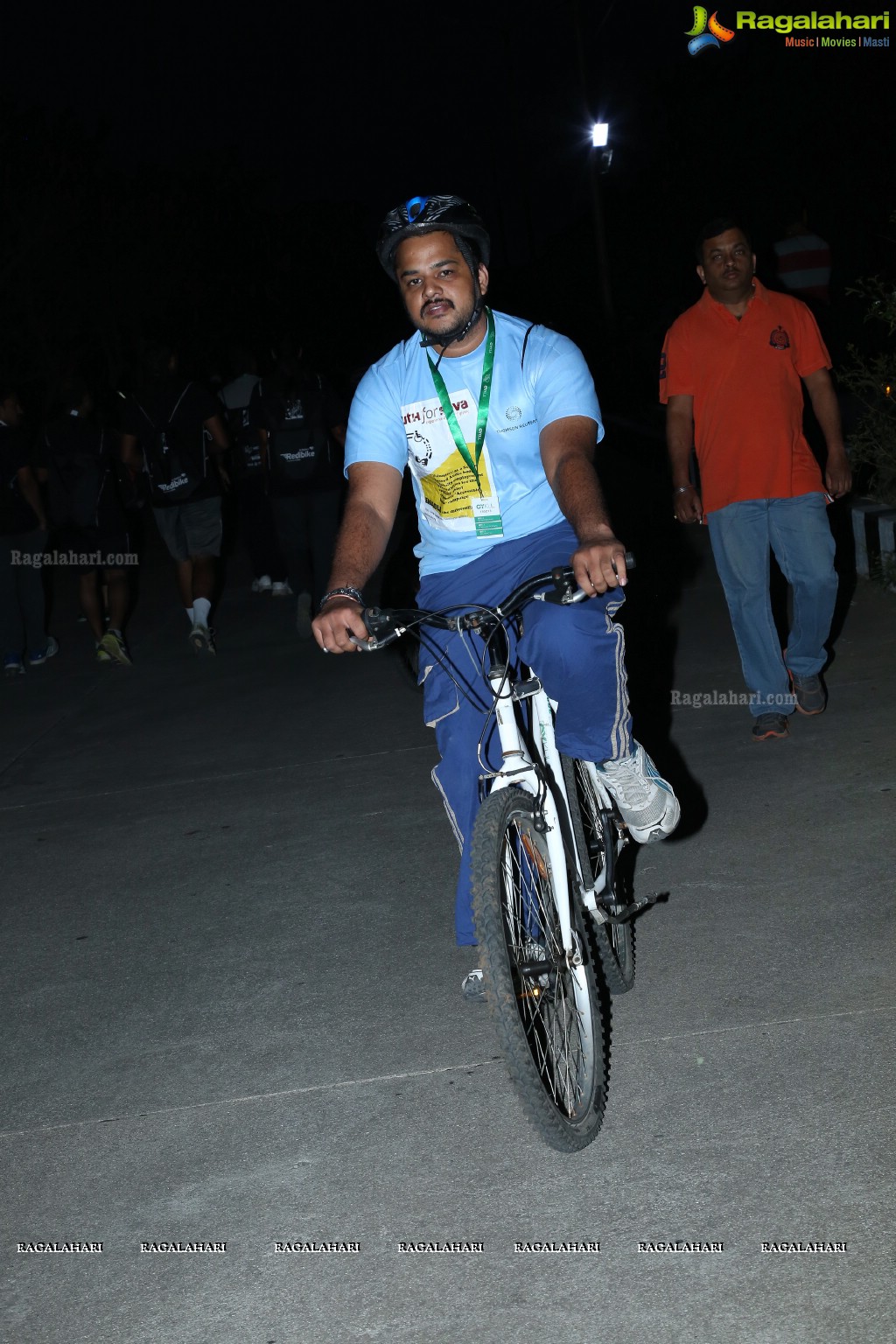 Atlanta Foundation Republic Ride 2017 at Gachibowli Stadium