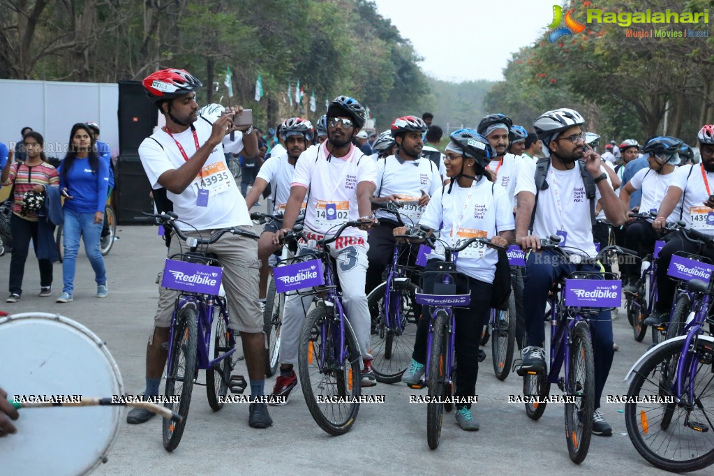 Atlanta Foundation Republic Ride 2017 at Gachibowli Stadium