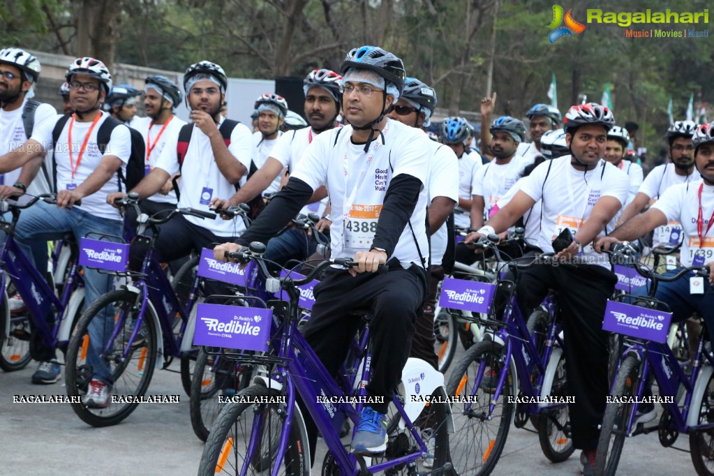 Atlanta Foundation Republic Ride 2017 at Gachibowli Stadium