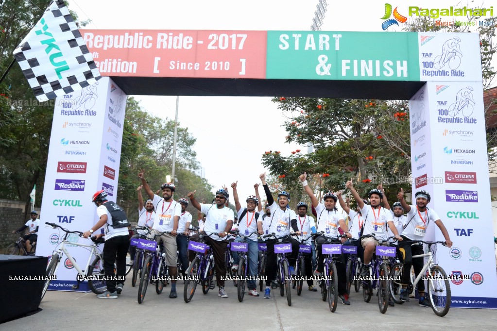 Atlanta Foundation Republic Ride 2017 at Gachibowli Stadium