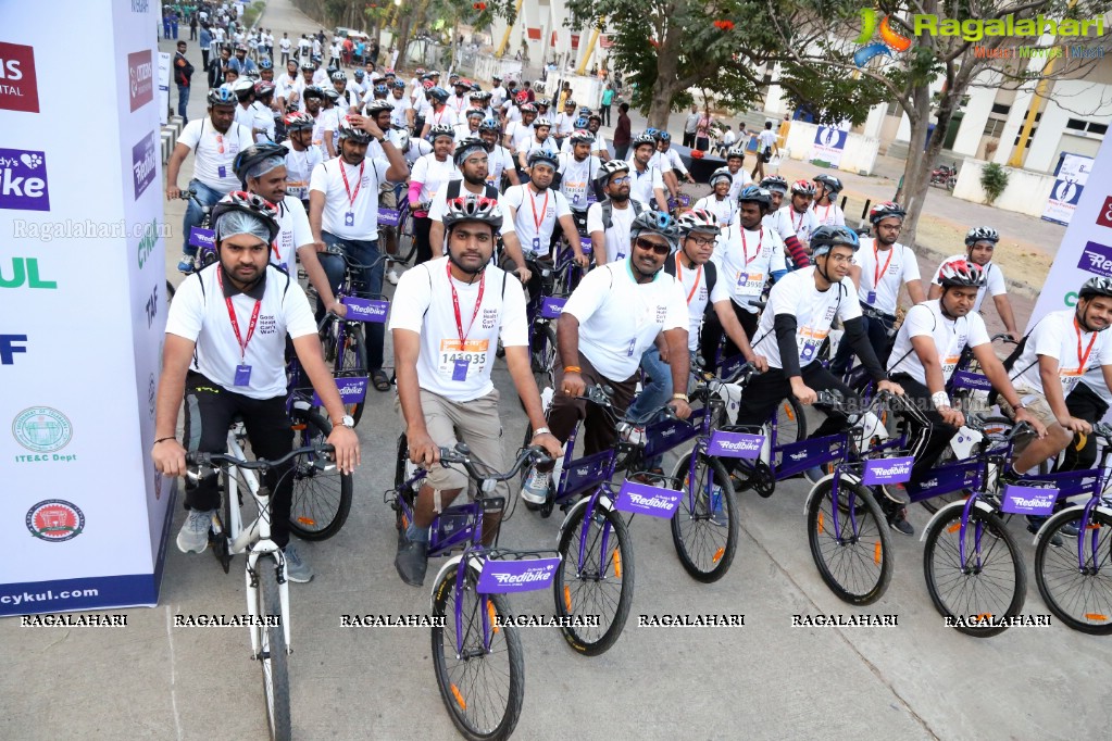 Atlanta Foundation Republic Ride 2017 at Gachibowli Stadium