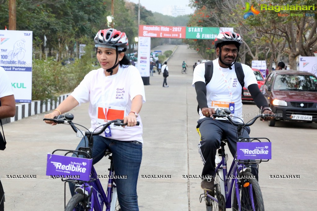 Atlanta Foundation Republic Ride 2017 at Gachibowli Stadium