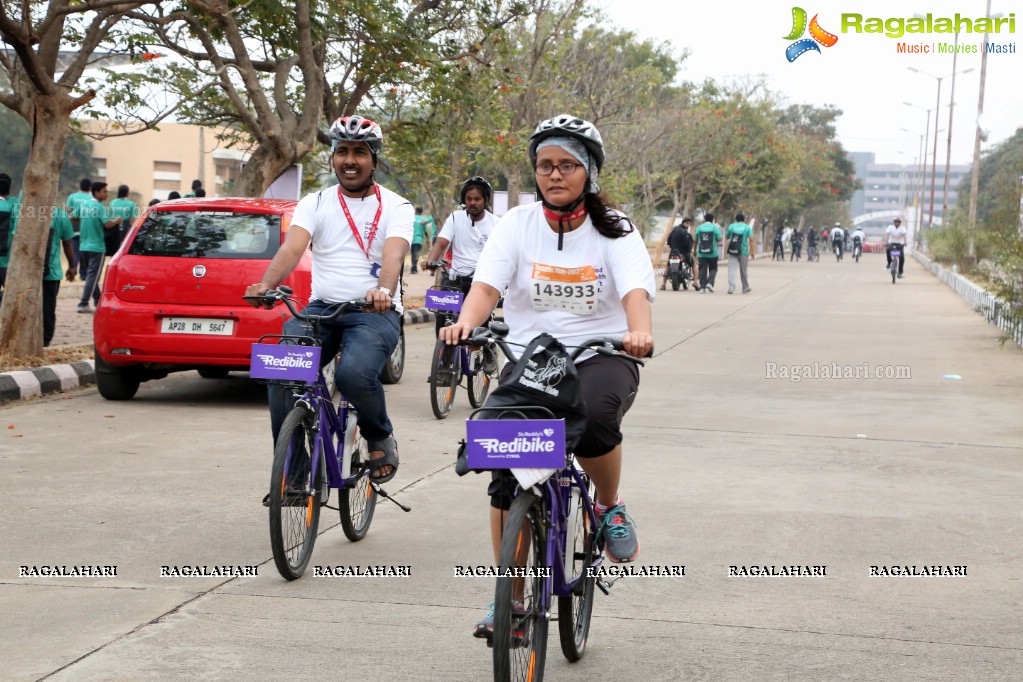 Atlanta Foundation Republic Ride 2017 at Gachibowli Stadium