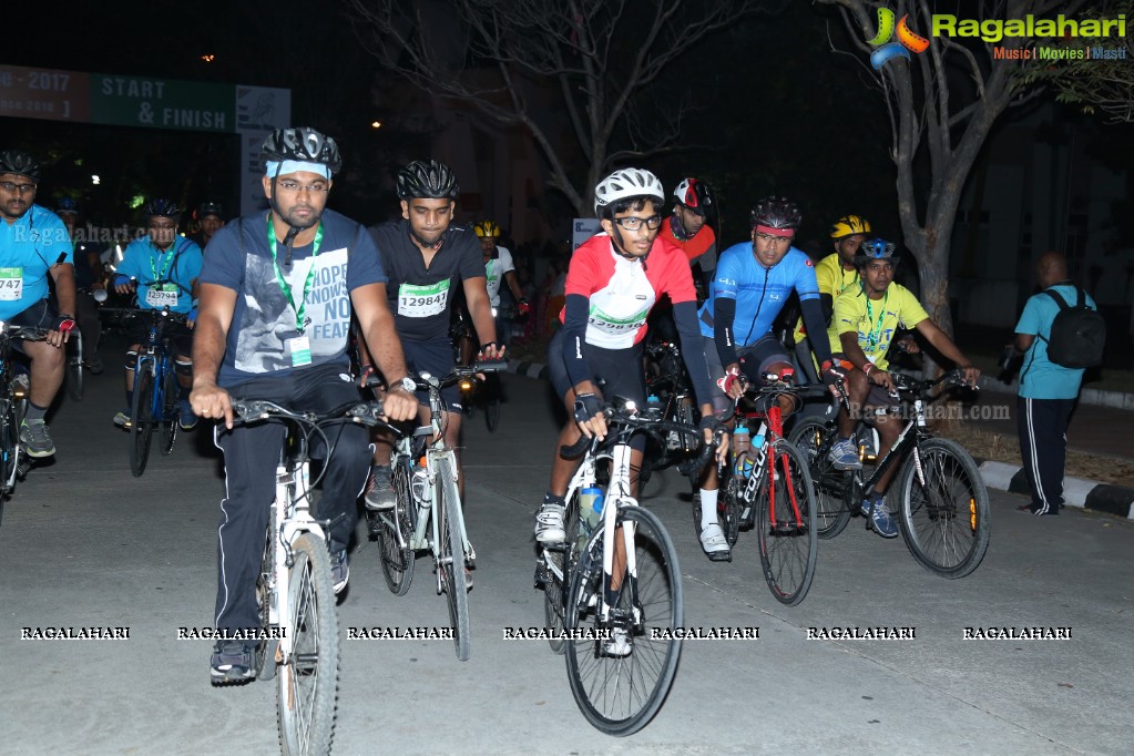 Atlanta Foundation Republic Ride 2017 at Gachibowli Stadium