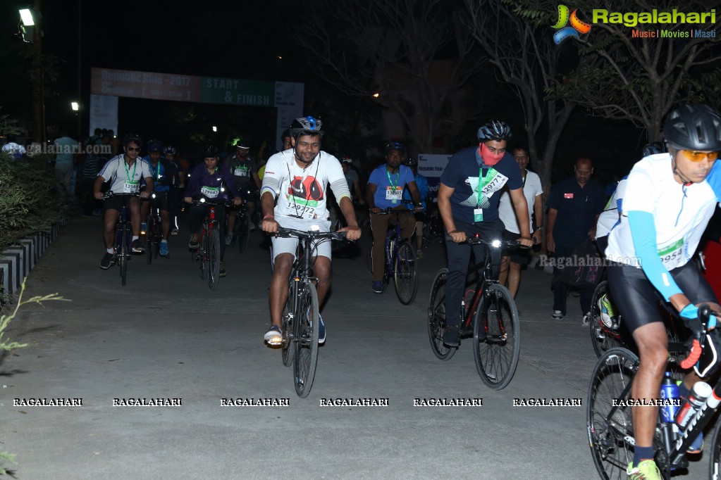 Atlanta Foundation Republic Ride 2017 at Gachibowli Stadium