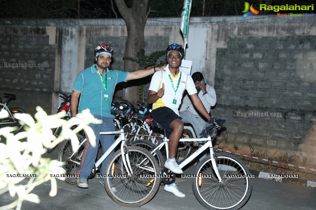 Atlanta Foundation Republic Ride 2017 at Gachibowli Stadium