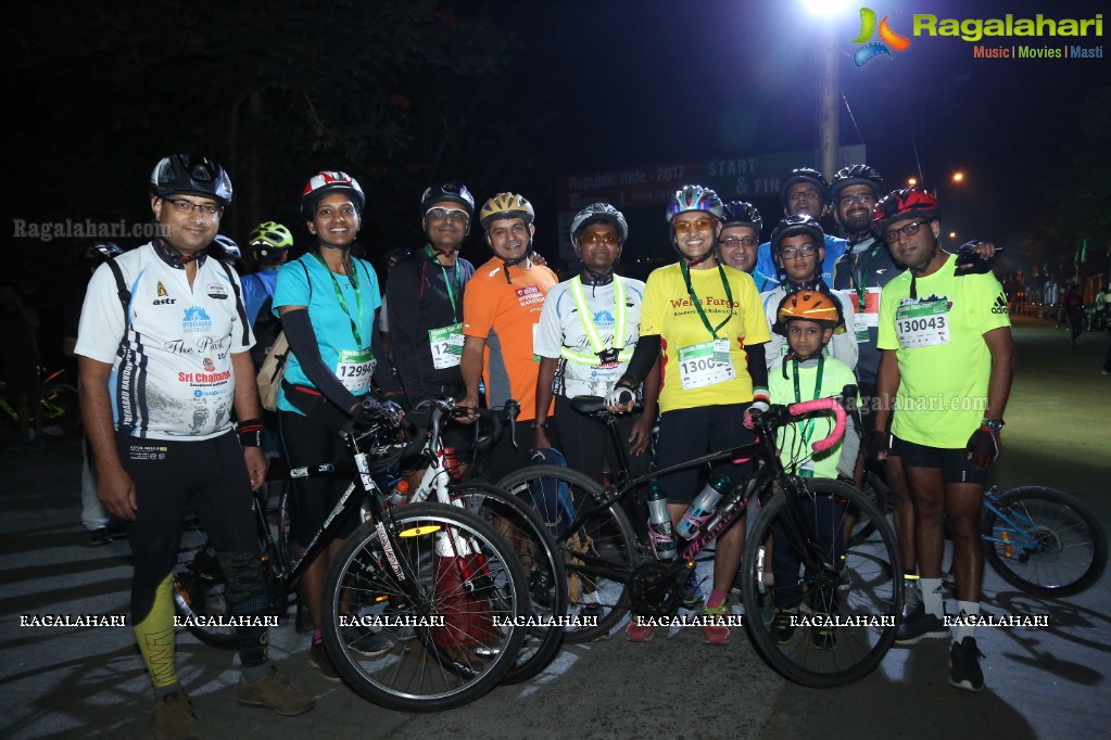 Atlanta Foundation Republic Ride 2017 at Gachibowli Stadium