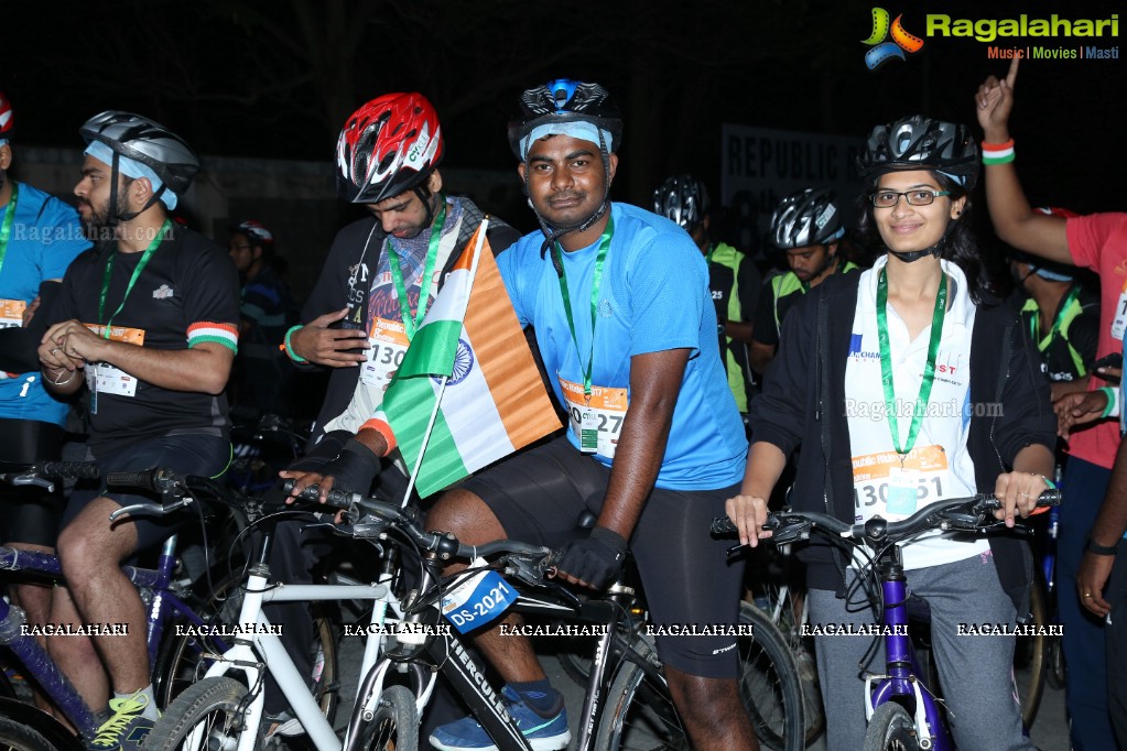 Atlanta Foundation Republic Ride 2017 at Gachibowli Stadium