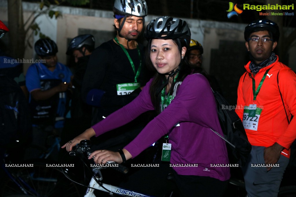 Atlanta Foundation Republic Ride 2017 at Gachibowli Stadium