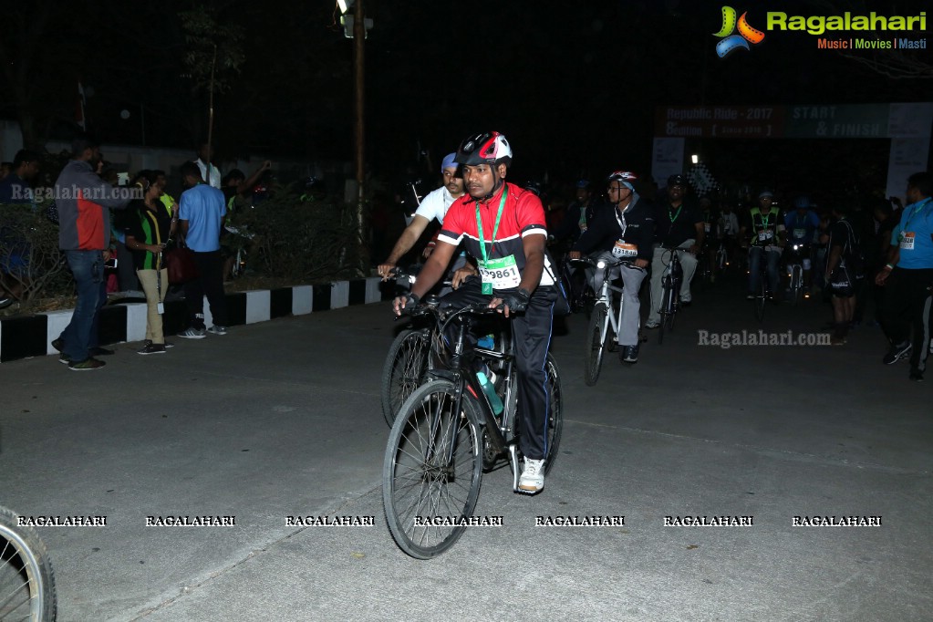 Atlanta Foundation Republic Ride 2017 at Gachibowli Stadium