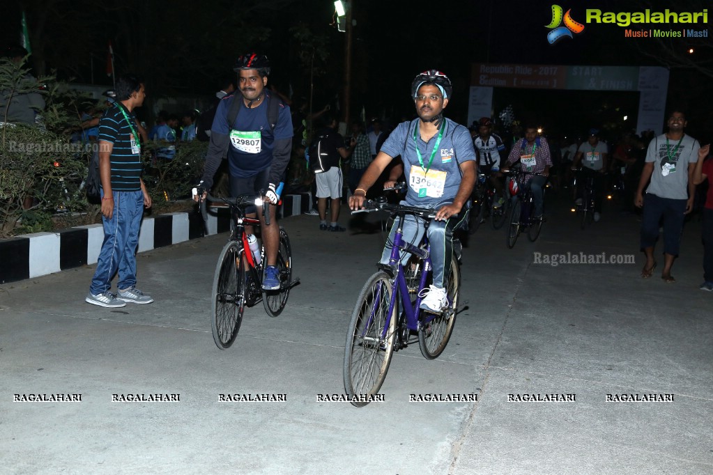 Atlanta Foundation Republic Ride 2017 at Gachibowli Stadium