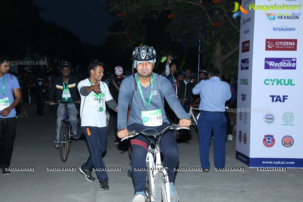 Atlanta Foundation Republic Ride 2017 at Gachibowli Stadium