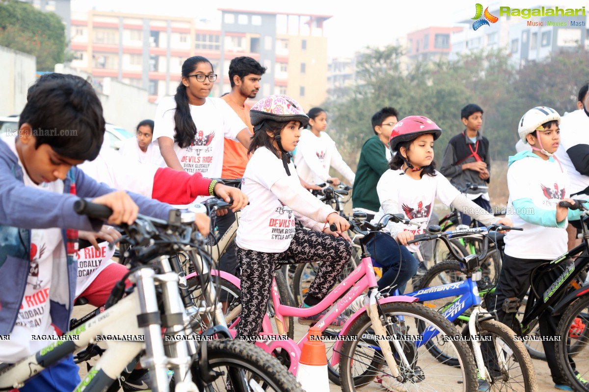 Being Women Devil's Ride in Association with Jayabheri Children's Association