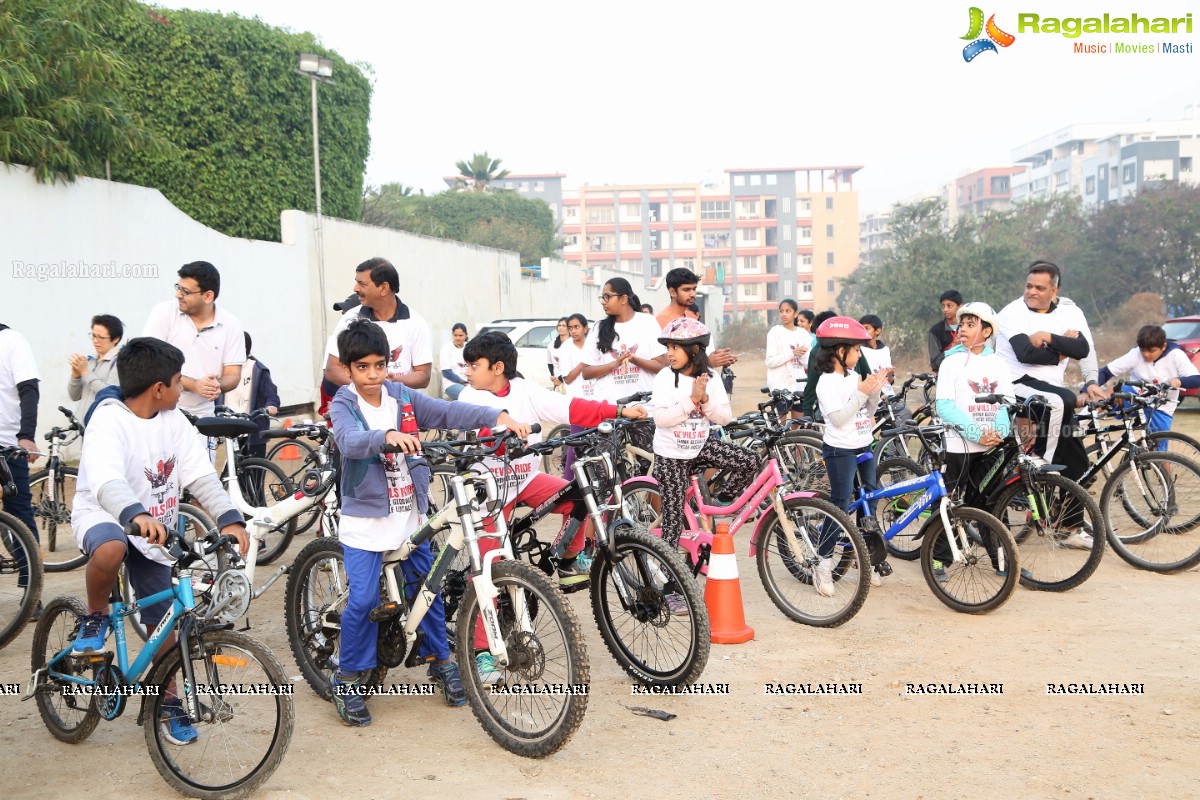 Being Women Devil's Ride in Association with Jayabheri Children's Association