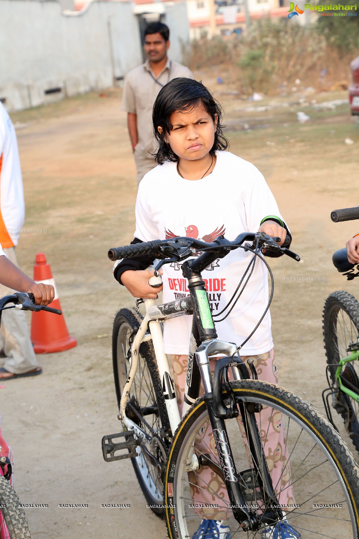 Being Women Devil's Ride in Association with Jayabheri Children's Association