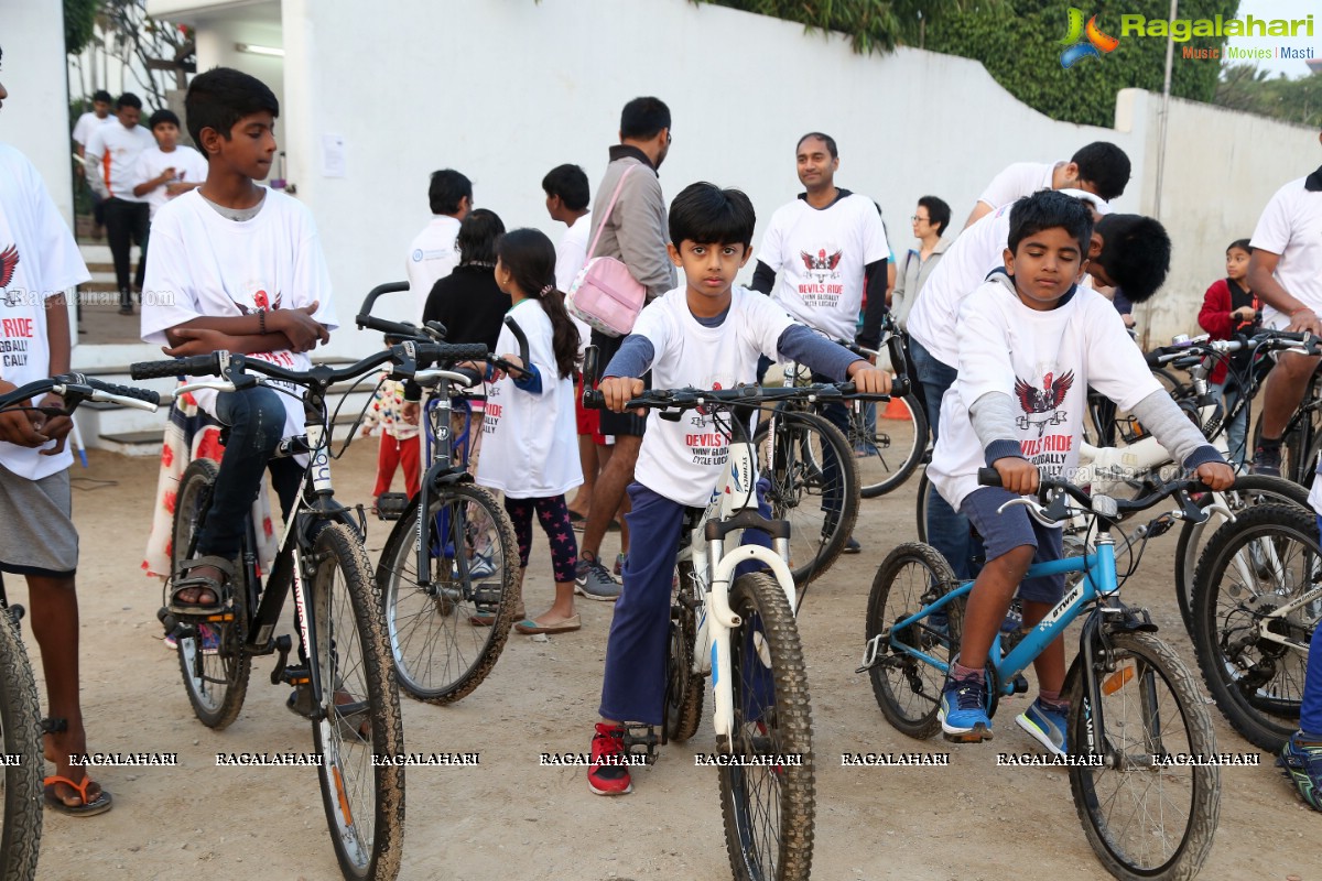 Being Women Devil's Ride in Association with Jayabheri Children's Association