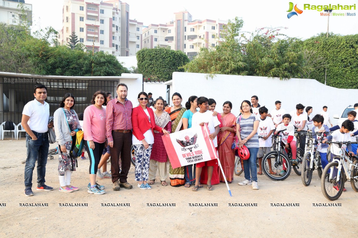 Being Women Devil's Ride in Association with Jayabheri Children's Association