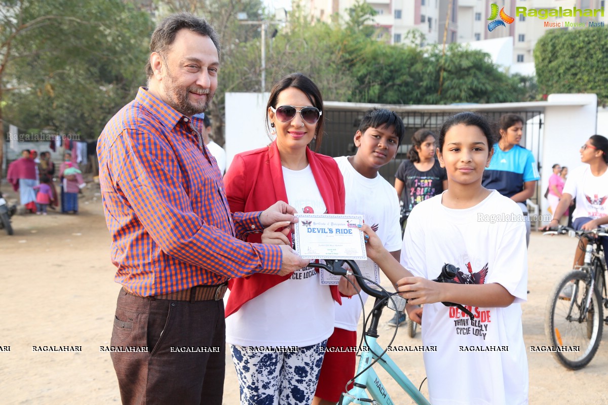 Being Women Devil's Ride in Association with Jayabheri Children's Association