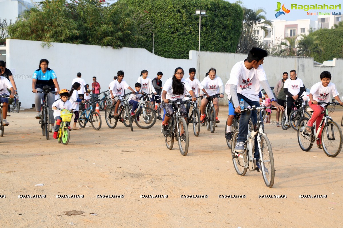 Being Women Devil's Ride in Association with Jayabheri Children's Association