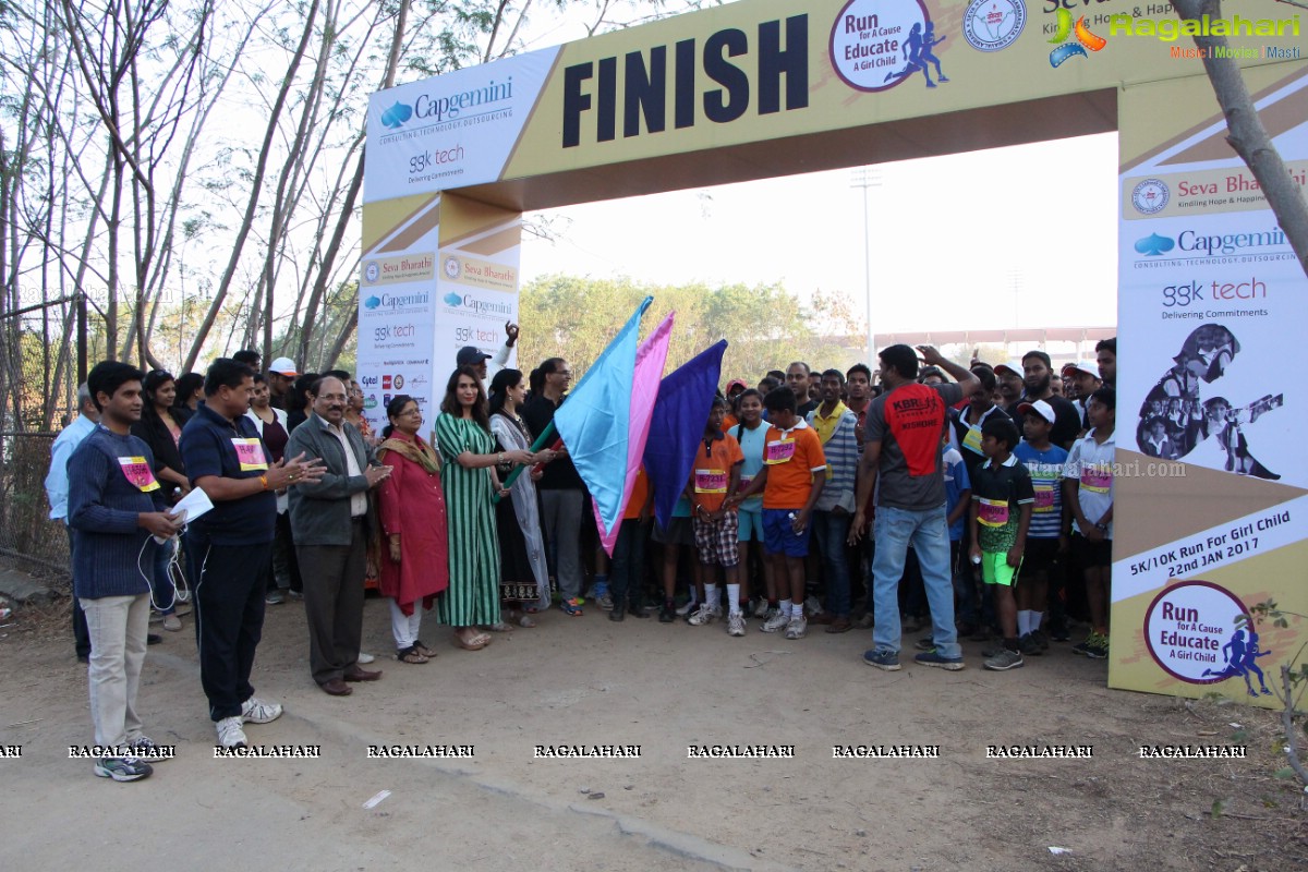 Seva Bharathi's  “Run for Girl Child” Corporate & Family 5k/10k Run