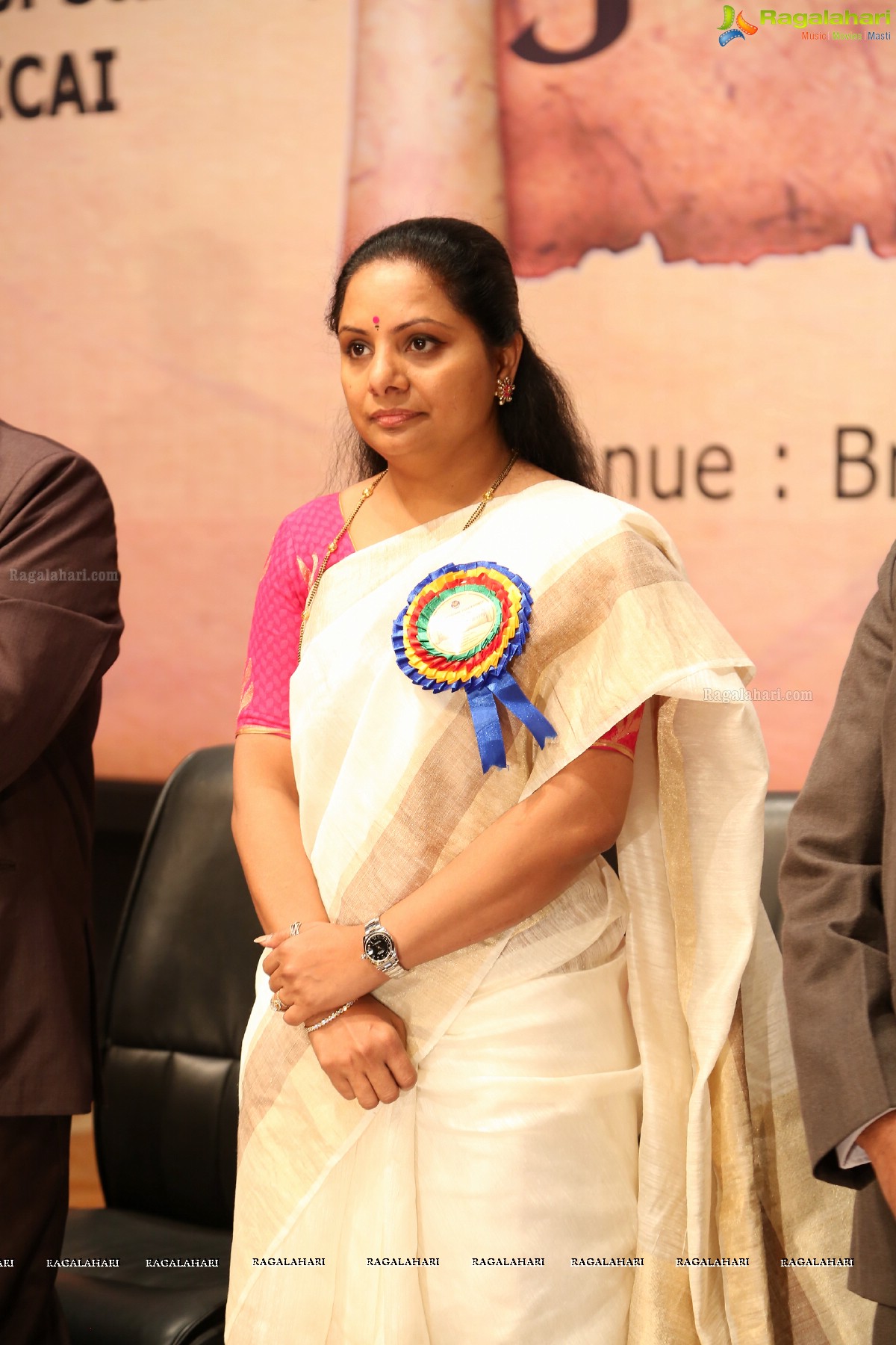 Kalvakuntla Kavitha inaugurates International Conference for CA Students, Hyderabad