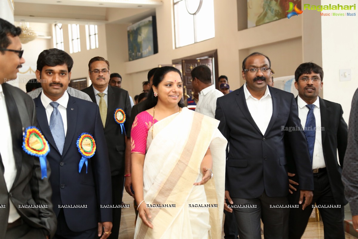 Kalvakuntla Kavitha inaugurates International Conference for CA Students, Hyderabad