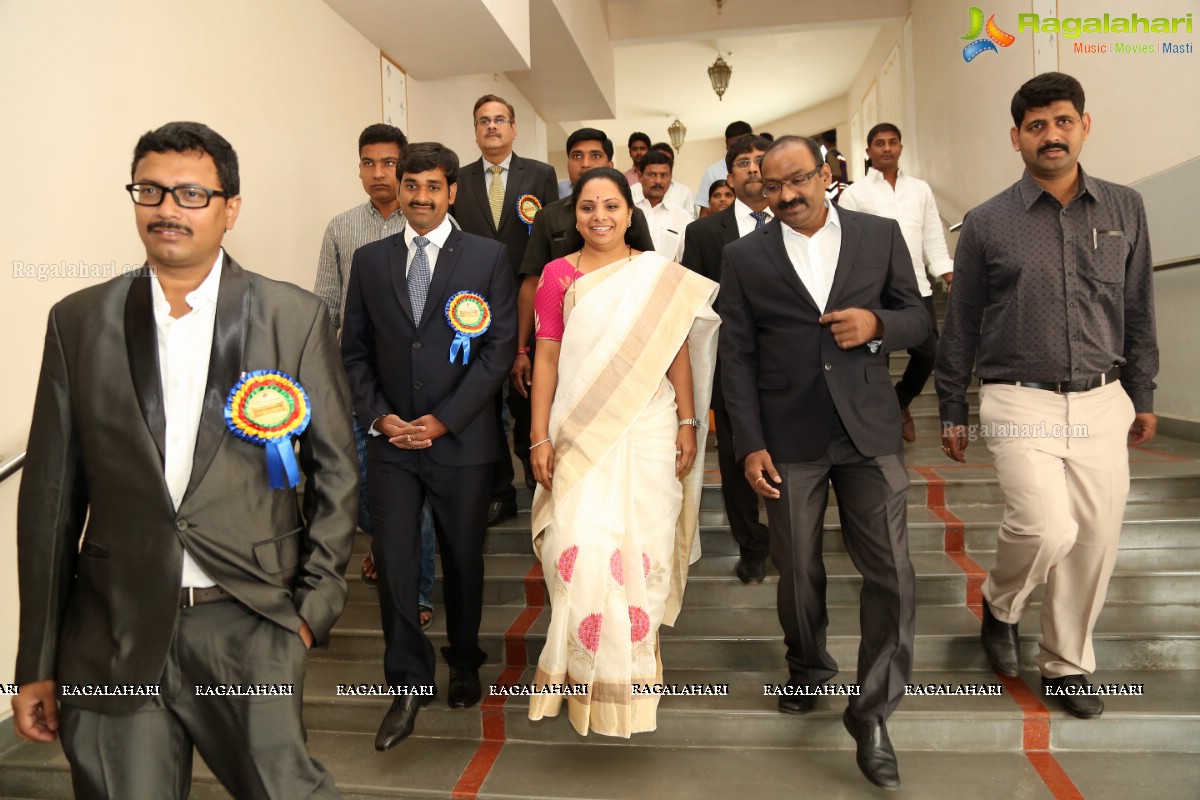 Kalvakuntla Kavitha inaugurates International Conference for CA Students, Hyderabad