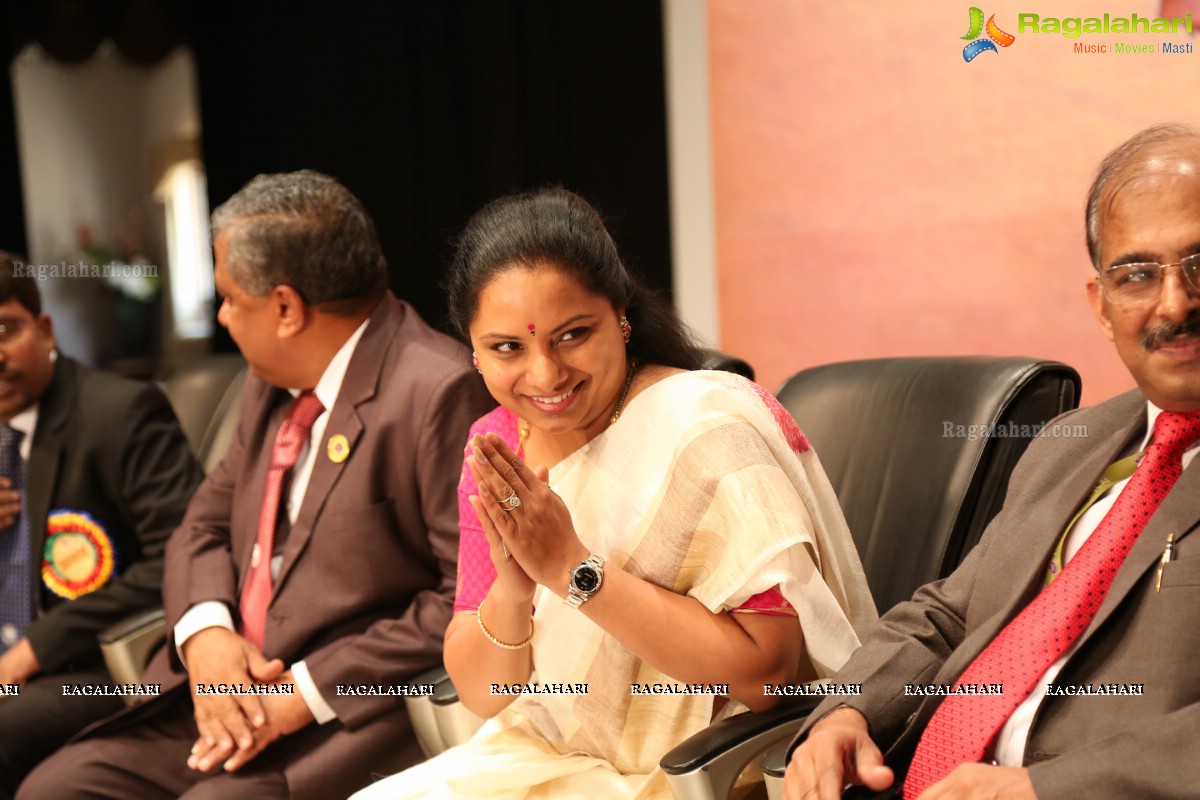 Kalvakuntla Kavitha inaugurates International Conference for CA Students, Hyderabad