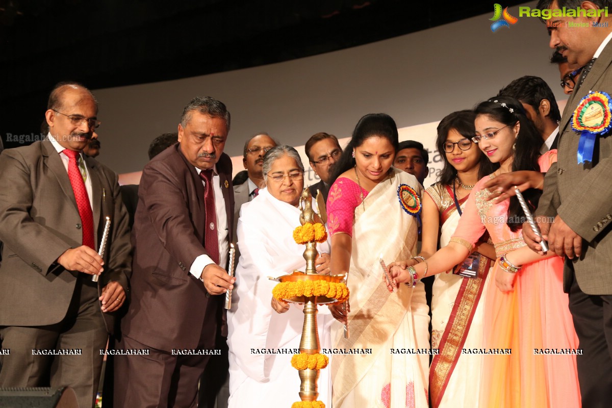 Kalvakuntla Kavitha inaugurates International Conference for CA Students, Hyderabad