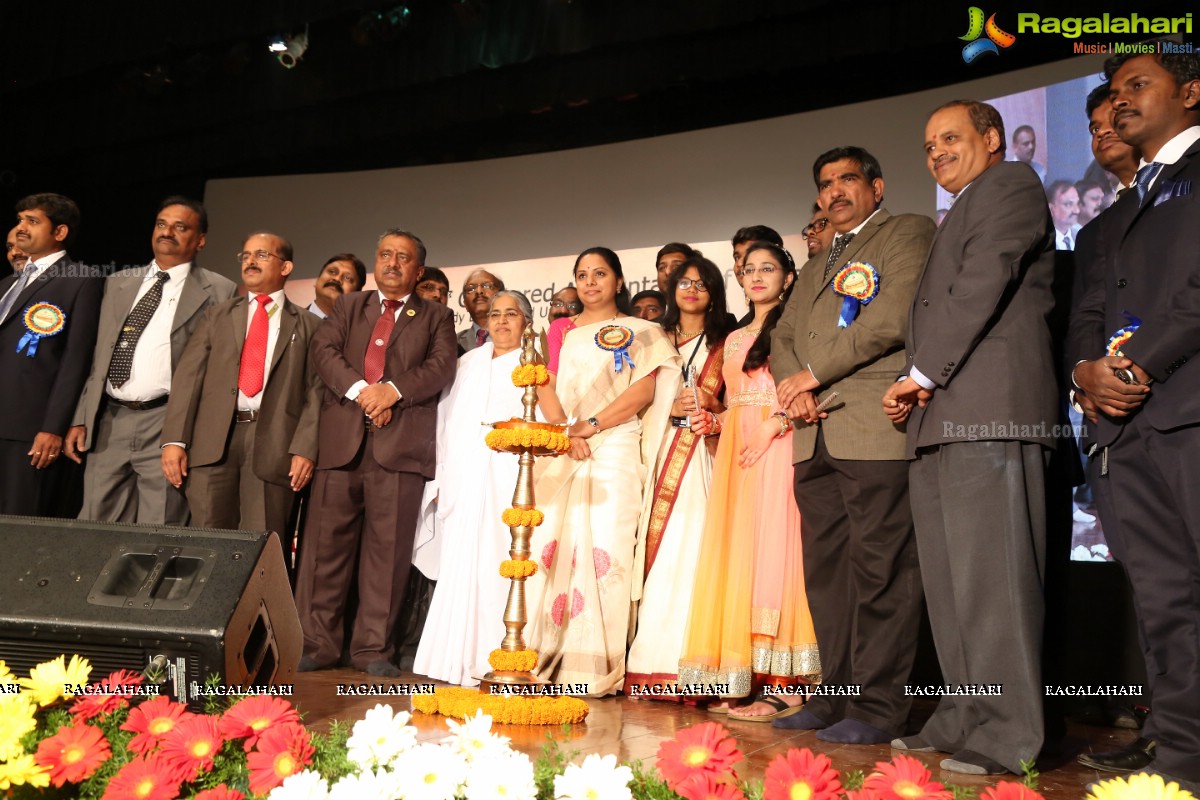 Kalvakuntla Kavitha inaugurates International Conference for CA Students, Hyderabad