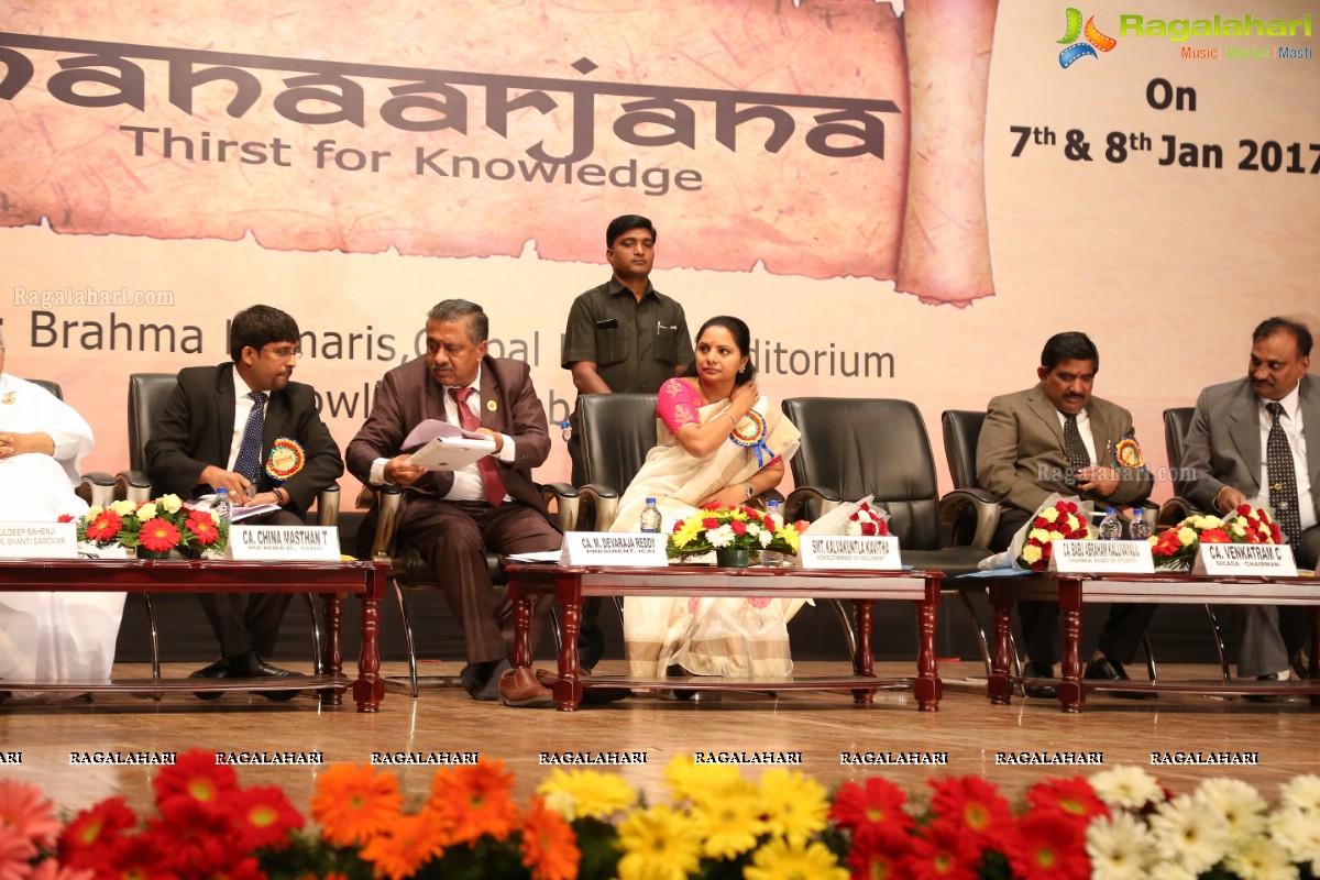 Kalvakuntla Kavitha inaugurates International Conference for CA Students, Hyderabad