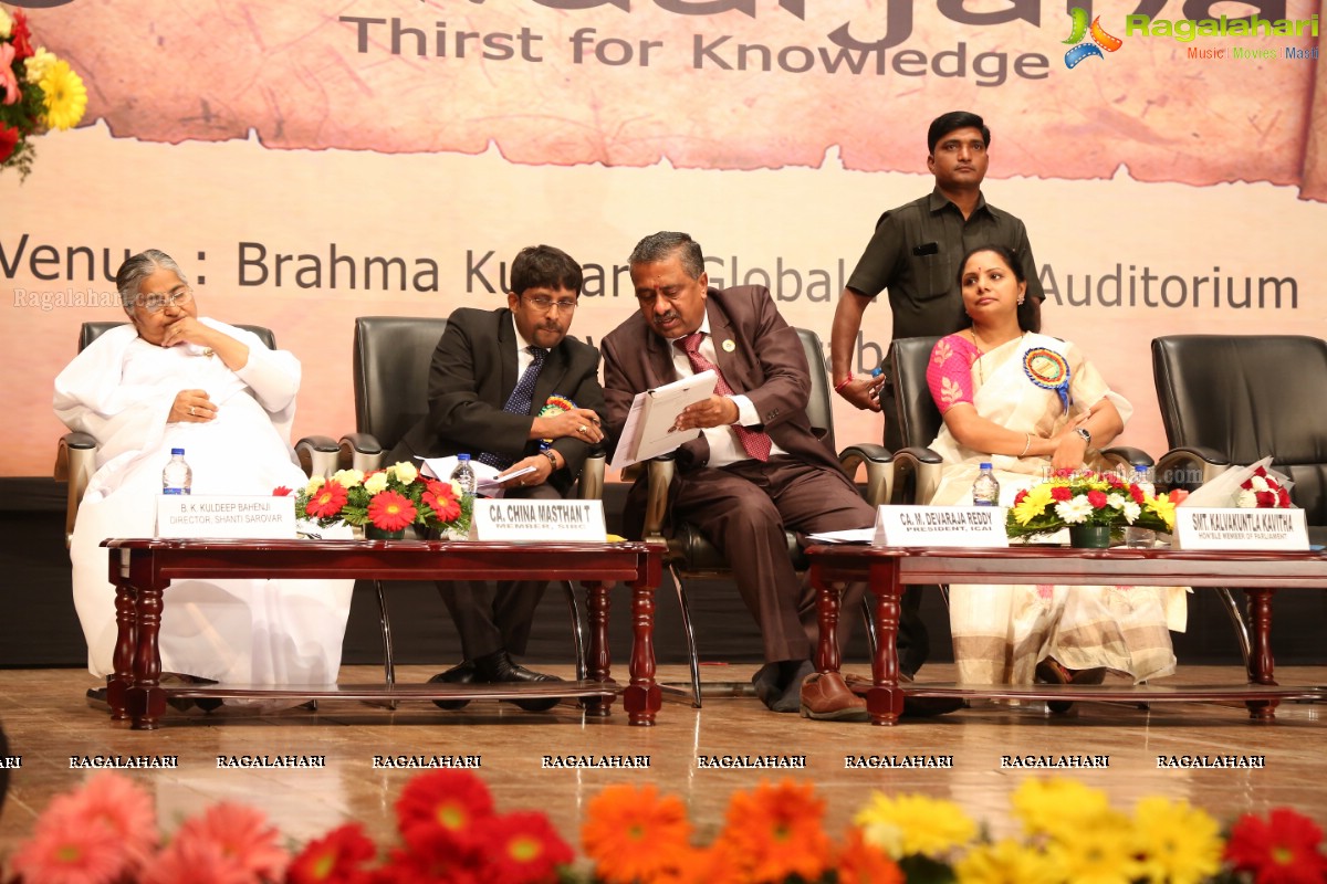 Kalvakuntla Kavitha inaugurates International Conference for CA Students, Hyderabad