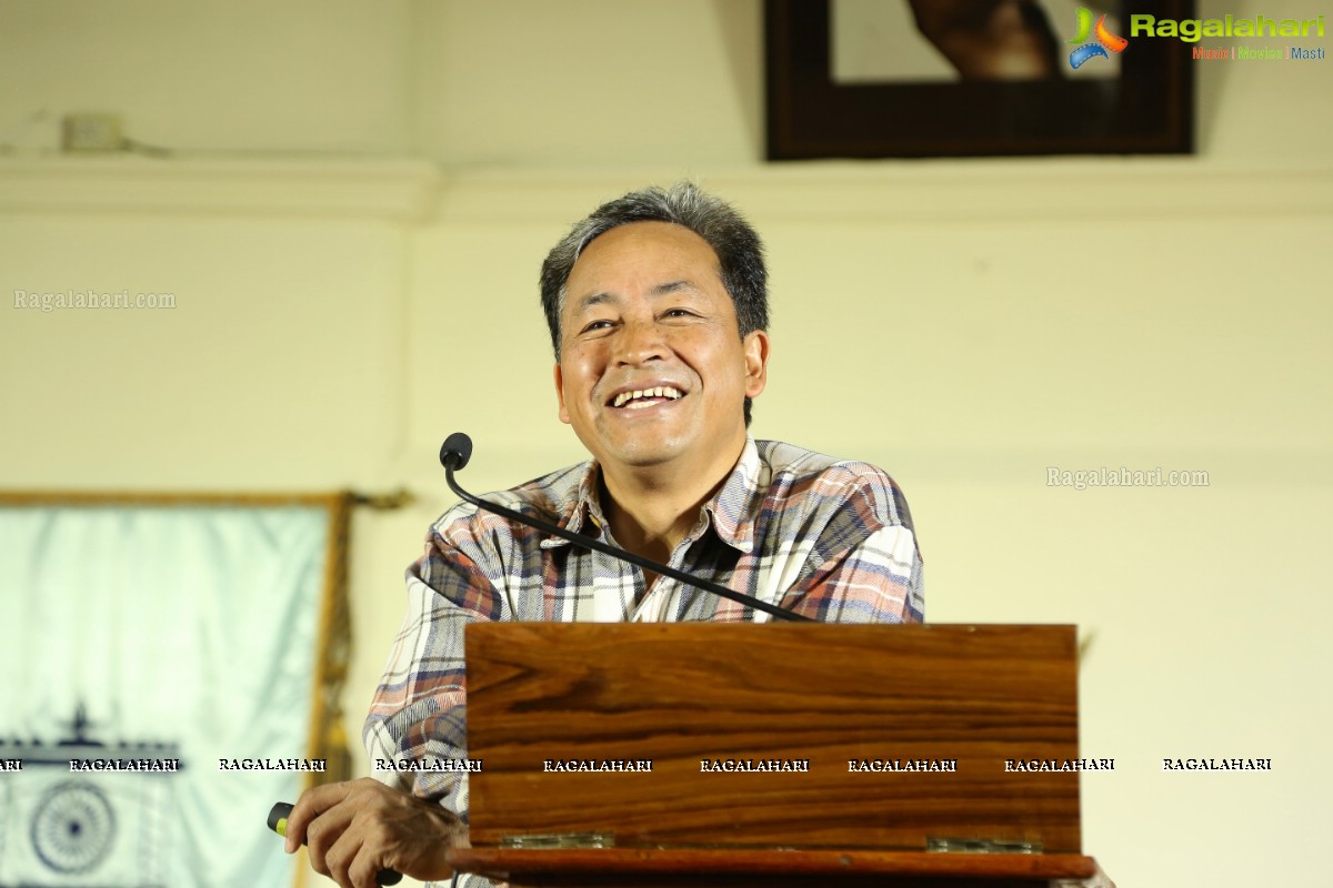 Interaction with Sonam Wangchuk at Innovative Teaching Seminar at IPSC Principal Conclave, Hyderabad Public School