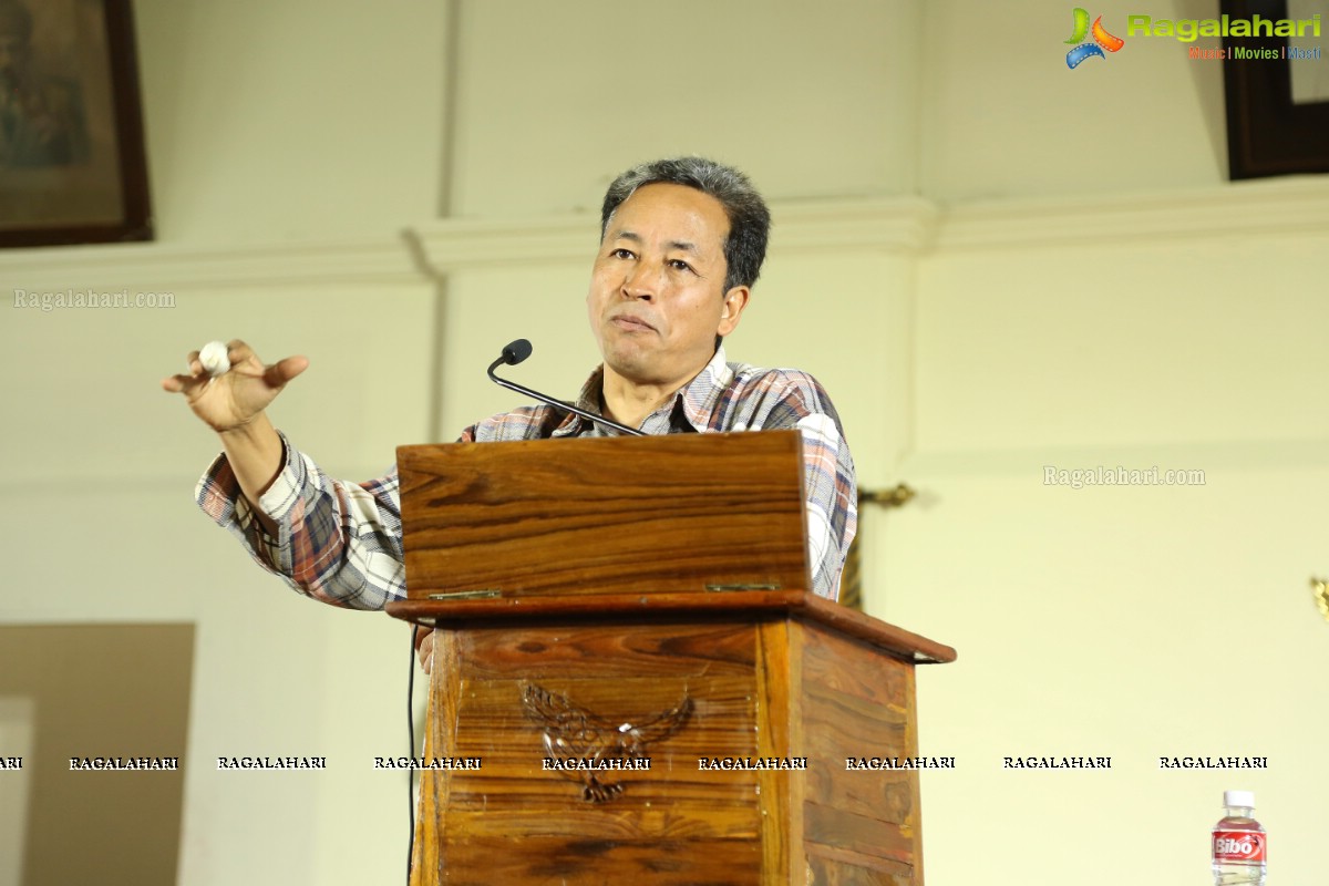 Interaction with Sonam Wangchuk at Innovative Teaching Seminar at IPSC Principal Conclave, Hyderabad Public School