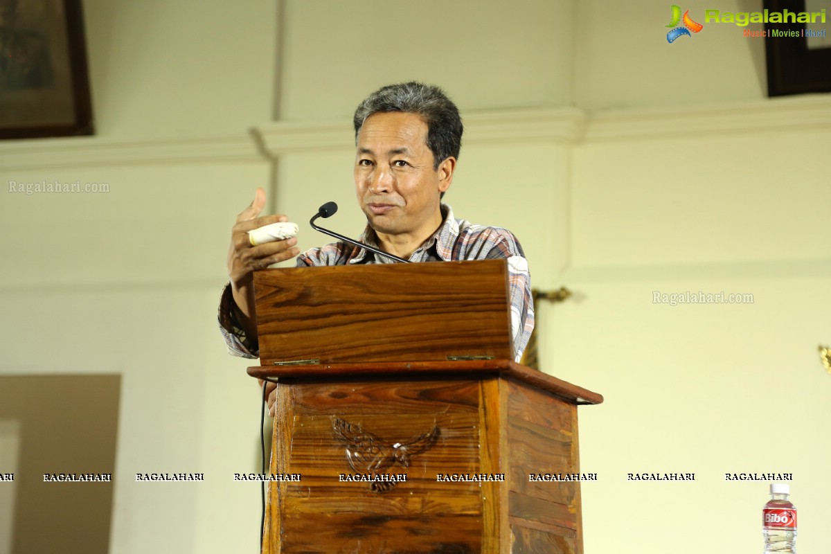 Interaction with Sonam Wangchuk at Innovative Teaching Seminar at IPSC Principal Conclave, Hyderabad Public School