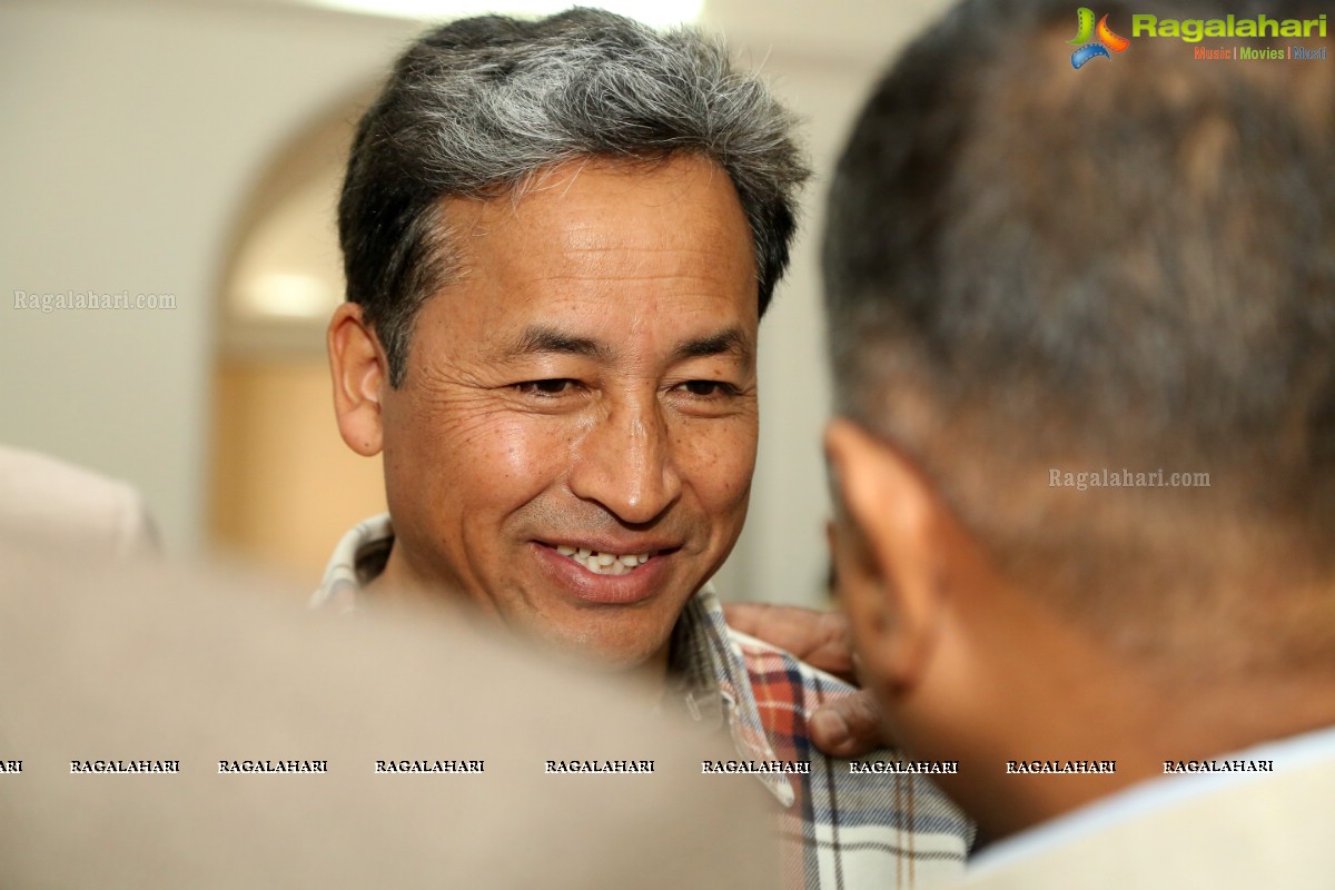 Interaction with Sonam Wangchuk at Innovative Teaching Seminar at IPSC Principal Conclave, Hyderabad Public School