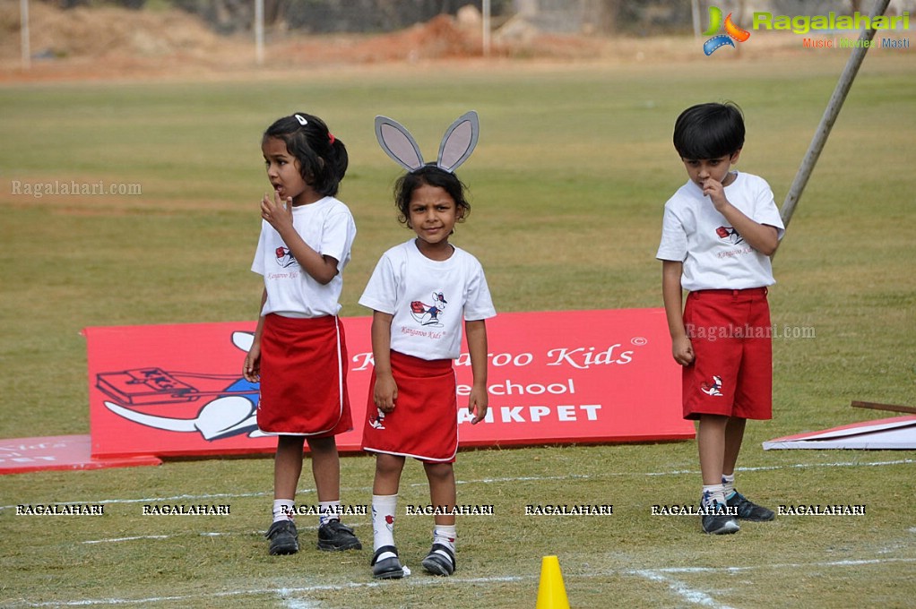 Sports Fiesta 2017 at Kangaroo Kids Pre-School, Shaikpet, Hyderabad