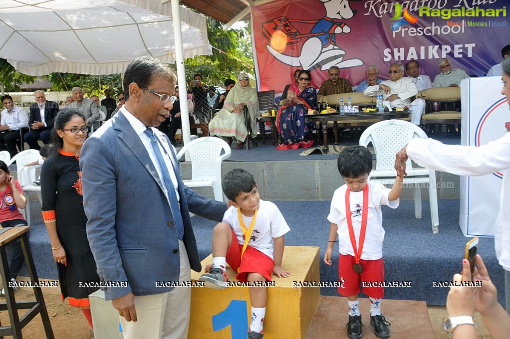 Sports Fiesta 2017 at Kangaroo Kids Pre-School, Shaikpet, Hyderabad