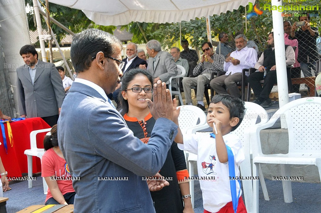 Sports Fiesta 2017 at Kangaroo Kids Pre-School, Shaikpet, Hyderabad