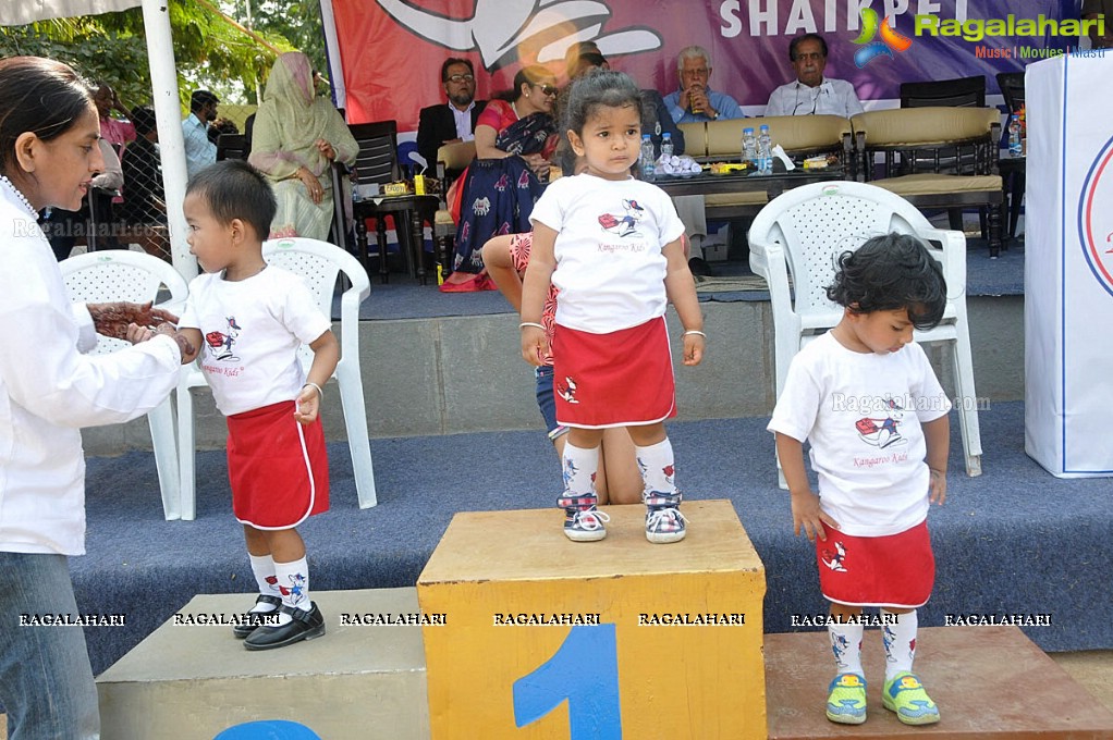 Sports Fiesta 2017 at Kangaroo Kids Pre-School, Shaikpet, Hyderabad