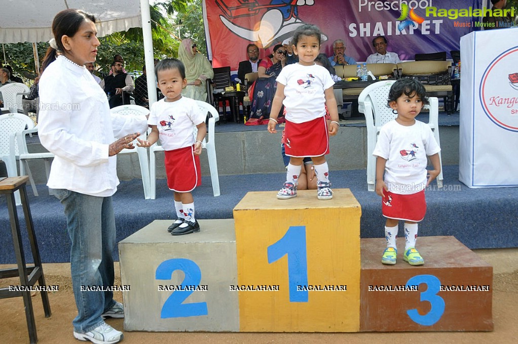 Sports Fiesta 2017 at Kangaroo Kids Pre-School, Shaikpet, Hyderabad