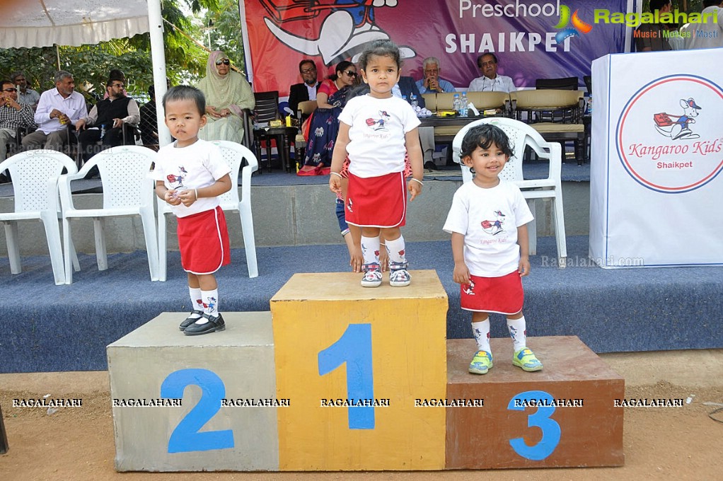 Sports Fiesta 2017 at Kangaroo Kids Pre-School, Shaikpet, Hyderabad