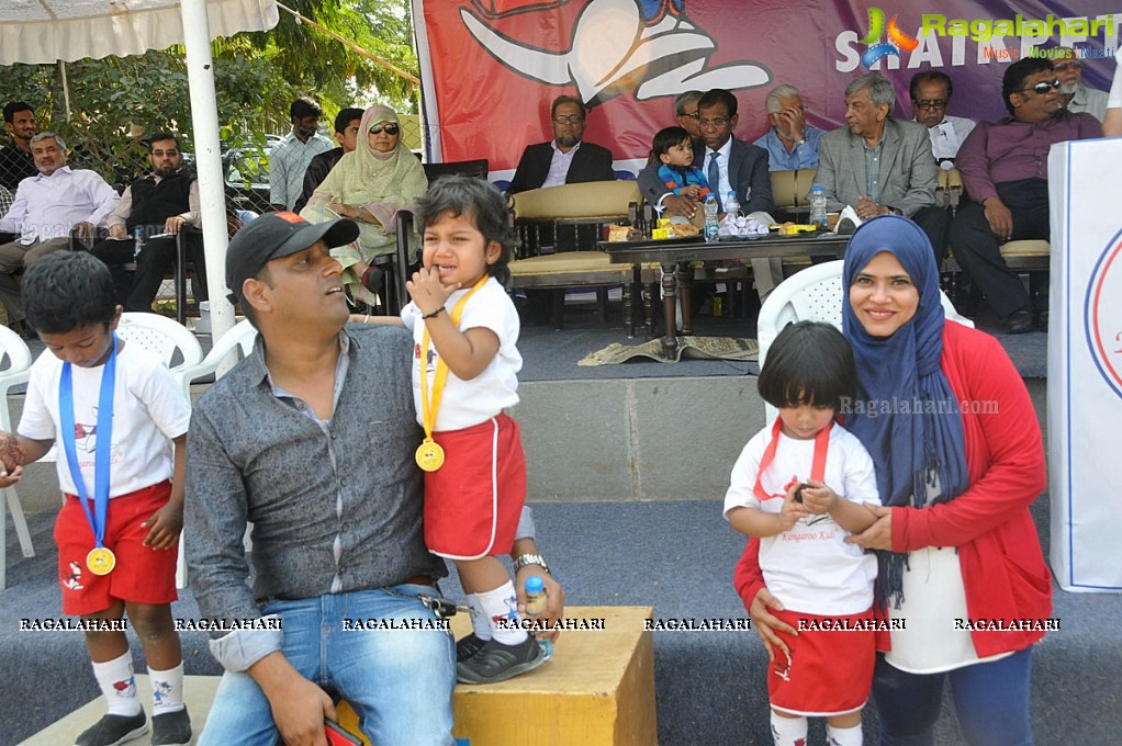 Sports Fiesta 2017 at Kangaroo Kids Pre-School, Shaikpet, Hyderabad