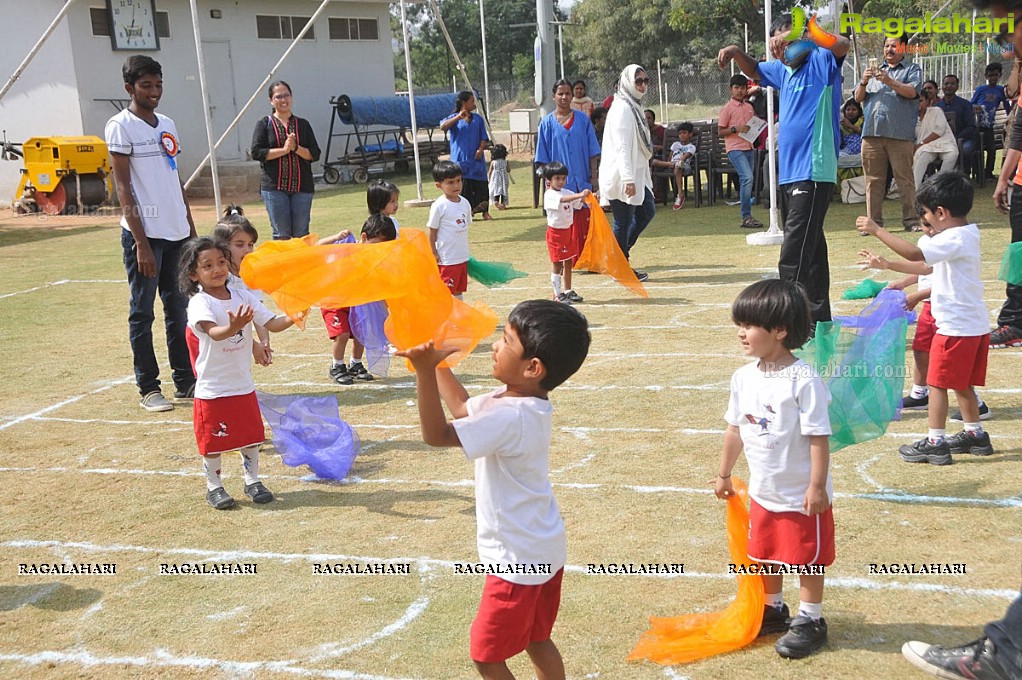 Sports Fiesta 2017 at Kangaroo Kids Pre-School, Shaikpet, Hyderabad