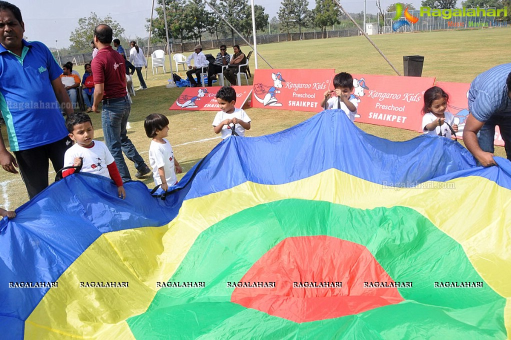 Sports Fiesta 2017 at Kangaroo Kids Pre-School, Shaikpet, Hyderabad