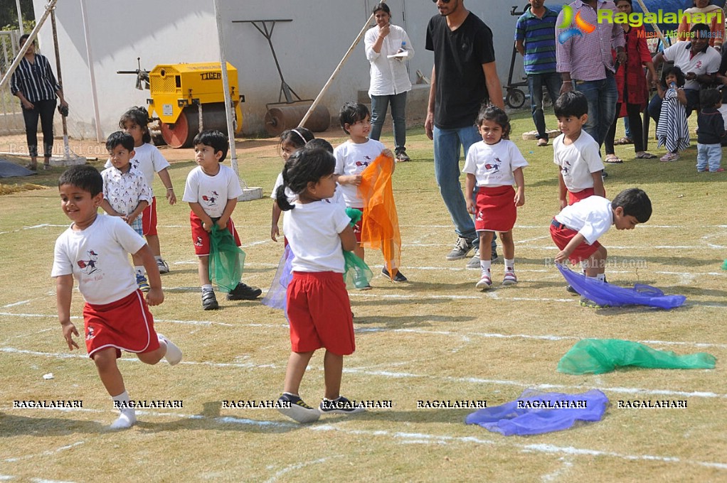 Sports Fiesta 2017 at Kangaroo Kids Pre-School, Shaikpet, Hyderabad