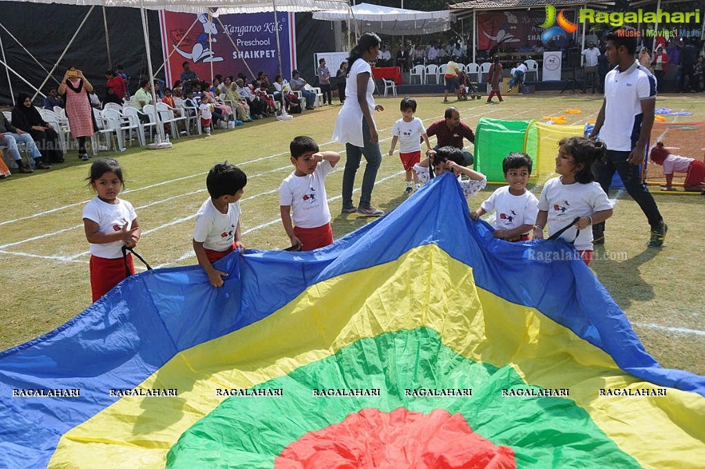 Sports Fiesta 2017 at Kangaroo Kids Pre-School, Shaikpet, Hyderabad