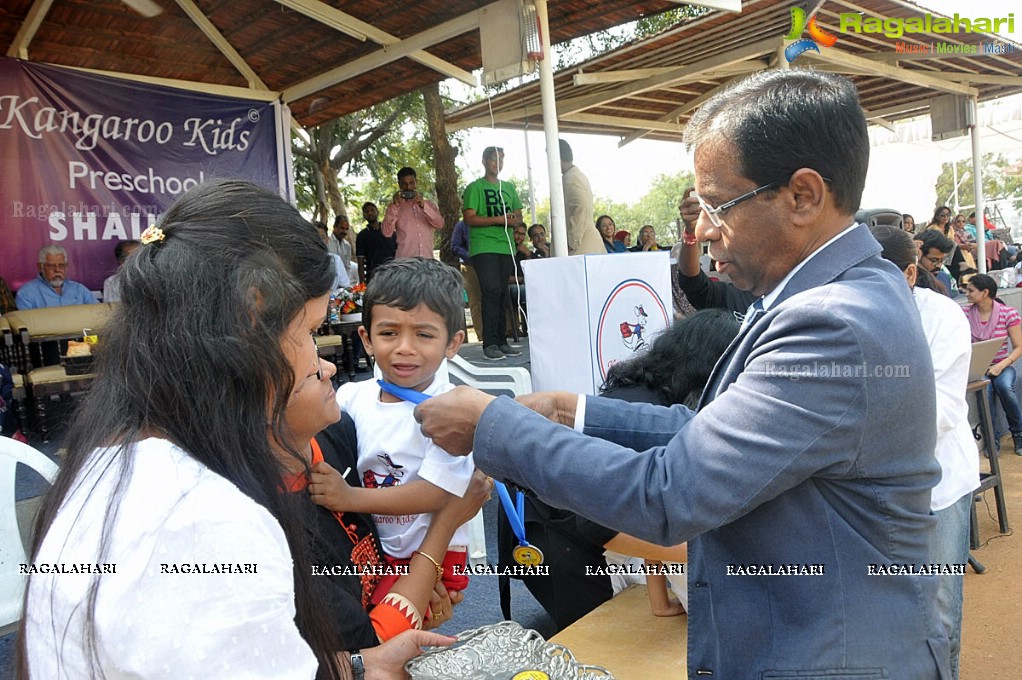 Sports Fiesta 2017 at Kangaroo Kids Pre-School, Shaikpet, Hyderabad