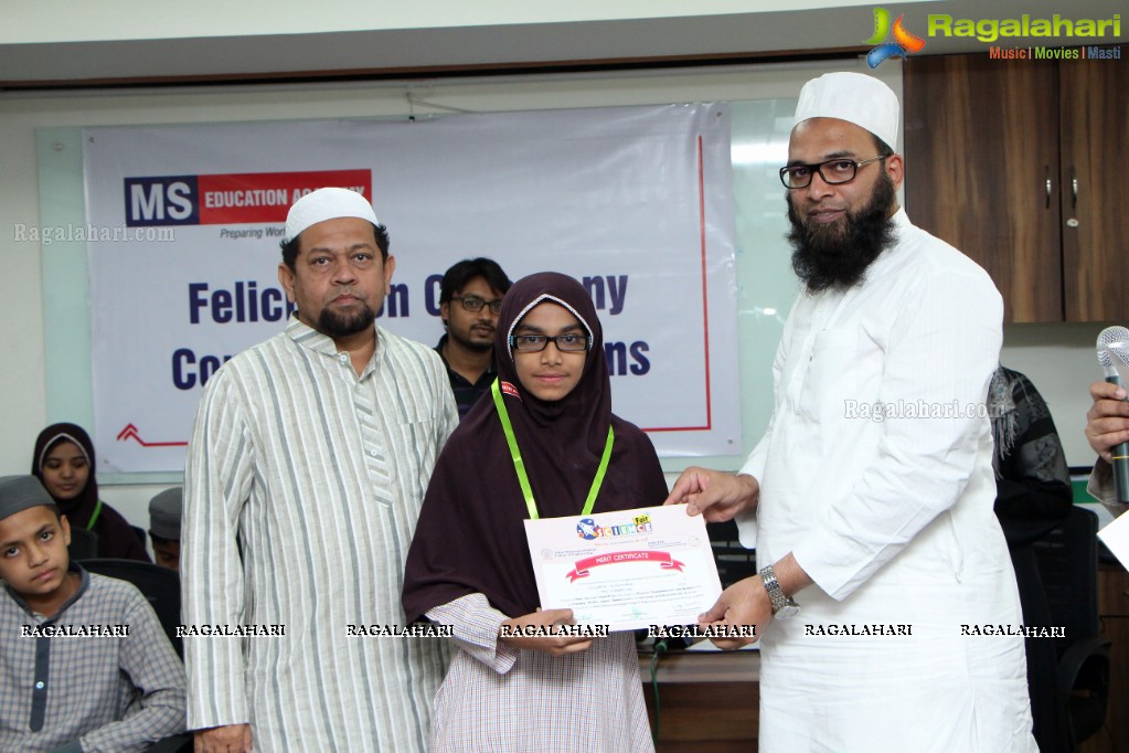 Awards for Students of MS Creative School at National Science Fair-Chennai